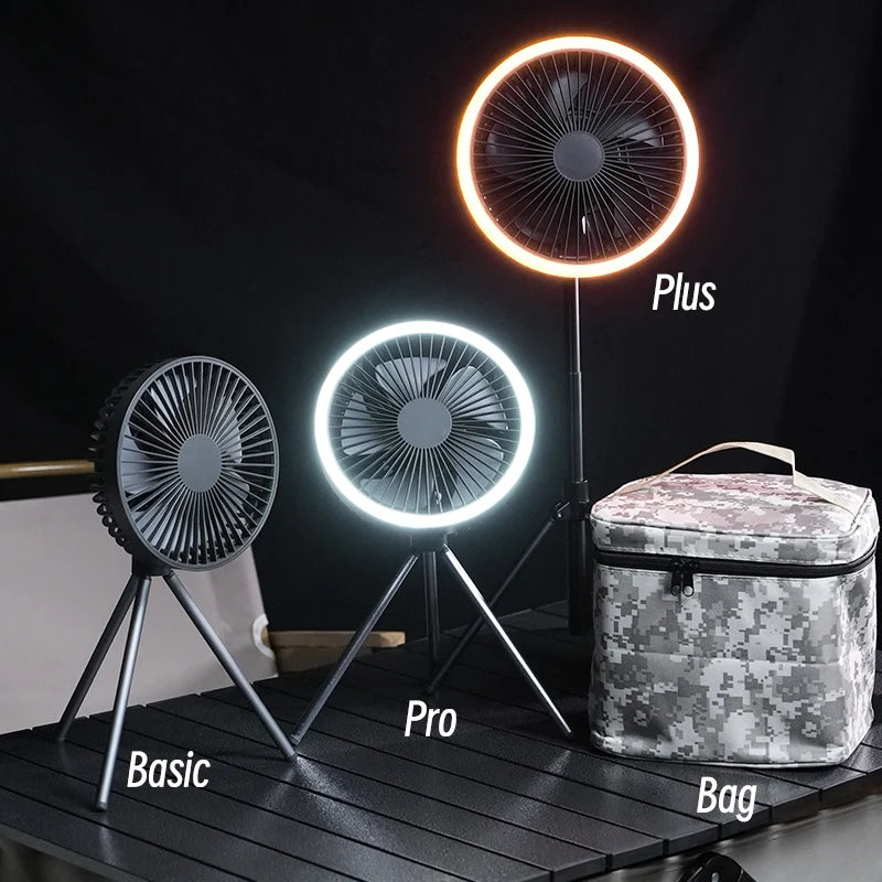 Multi-use fan (Ring light)